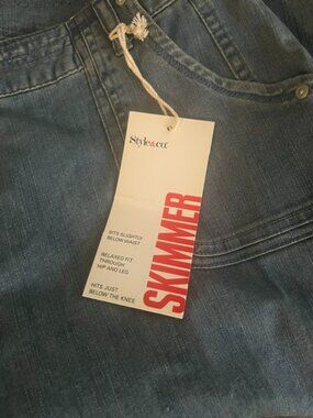 Skimmer shorts - denim